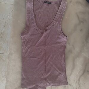 Zara Dusty Pink Tank Top